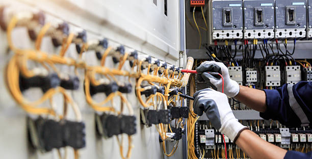 Professional Electrician technician working in Kouts, IN